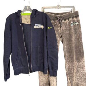 Seattle Seahawks Nike NFL Zip Hoodie & Wide Leg Pants